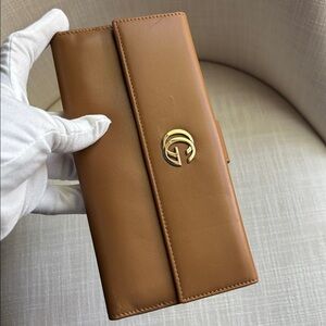 GUCCI Marmont Continental Leather Women’s Long Wallet